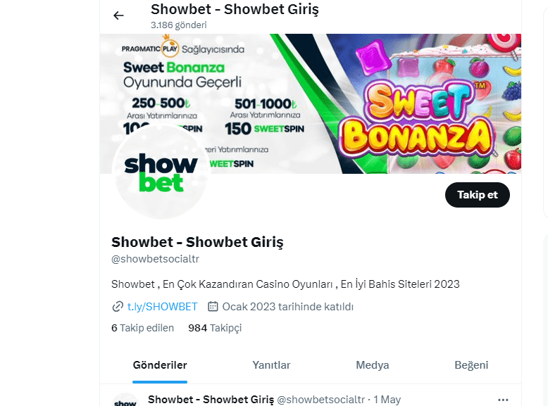 showbet twitter